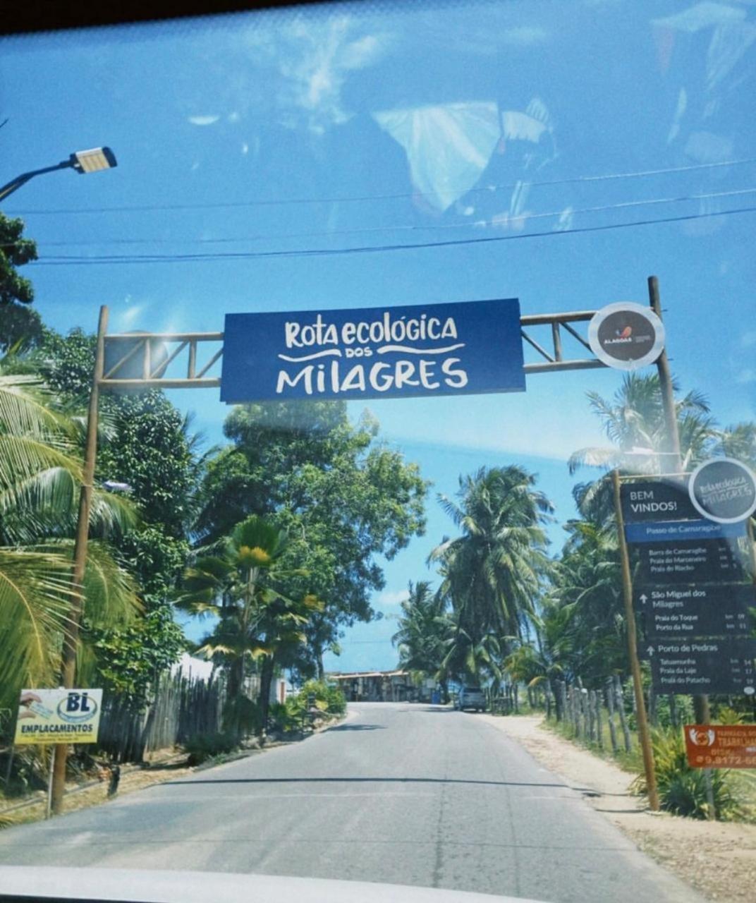 Pousada E Restaurante O Portuga Sao Miguel dos Milagres Ngoại thất bức ảnh
